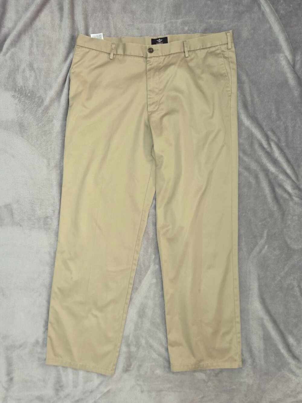 Dockers Signature Khaki Pants Size 40x32 Mens D2 Straight Fit Tan Cotton